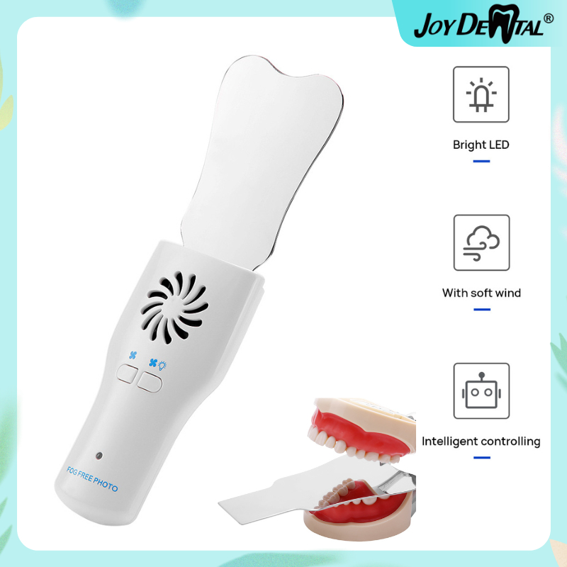 Dental Automatic Anti-Fog Mirrors Oral Photography Reflector Glass