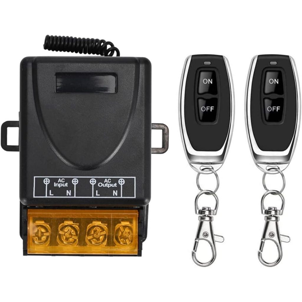 Wireless 433Mhz rf Remote Control Switch AC220V 30A Hign Power On off ...