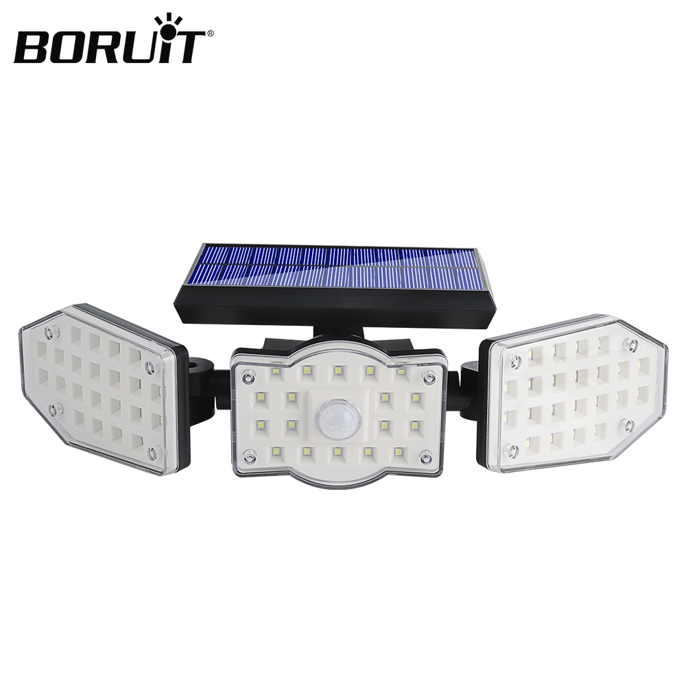 Solar Outdoor Light Motion Sensor LED Solar Security Flood Lighting ...
