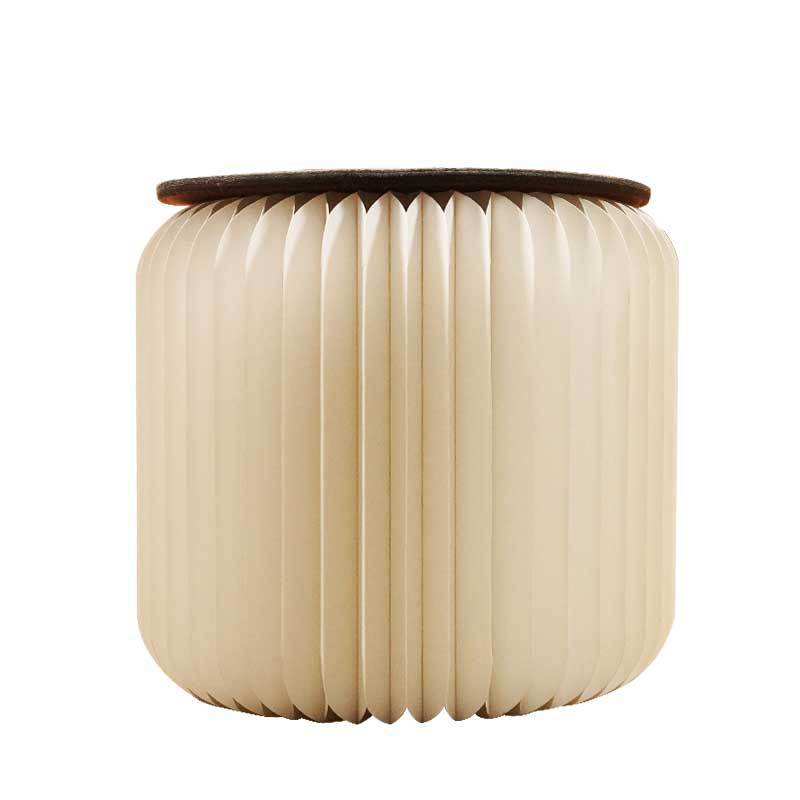 Aazon.co: Odern White Paper Stool Foldable - 11 Inch Heigh - Copact