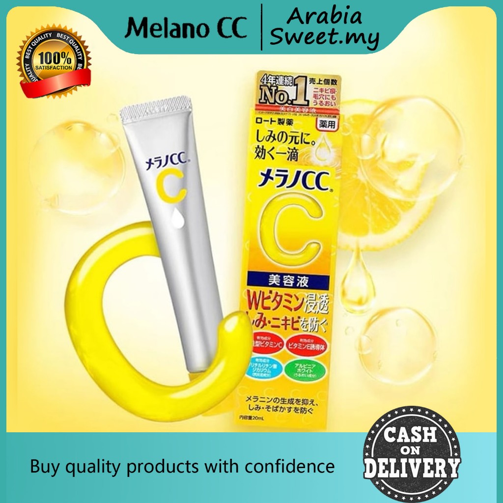 Rohto Melano Cc Vitamin C Brightening Anti Spot Essence 20ml