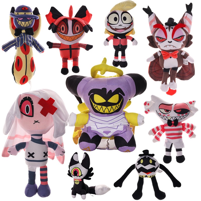 HAZBIN HOTEL plush toy Alastor Hazbin Fat Nuggets gifts for kids ...