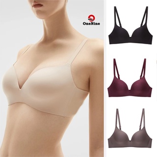 Butterfly beauty back latex bra thin section non-trace without rims