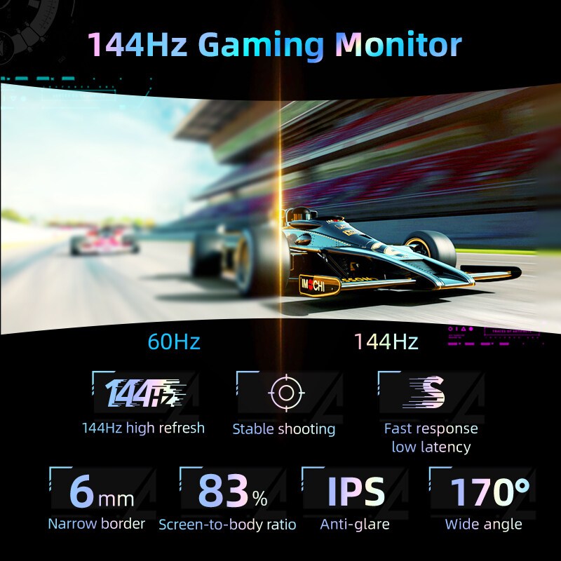 Machenike S15 RTX3050 gaming laptop Intel i5 12450H 15.6 inches Screen ...