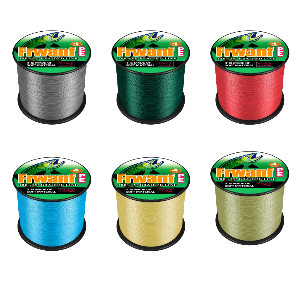 frwanf braided fishing line Optic Orange 8X- No Fade Cast further Frwanf 100M 8 Strands 6-300LB