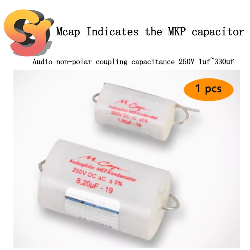 [Ready Stock Supply] 1pcs Audio Stepless Coupling Capacitor Mcap MKP Mondo Gospel Audio Stepless