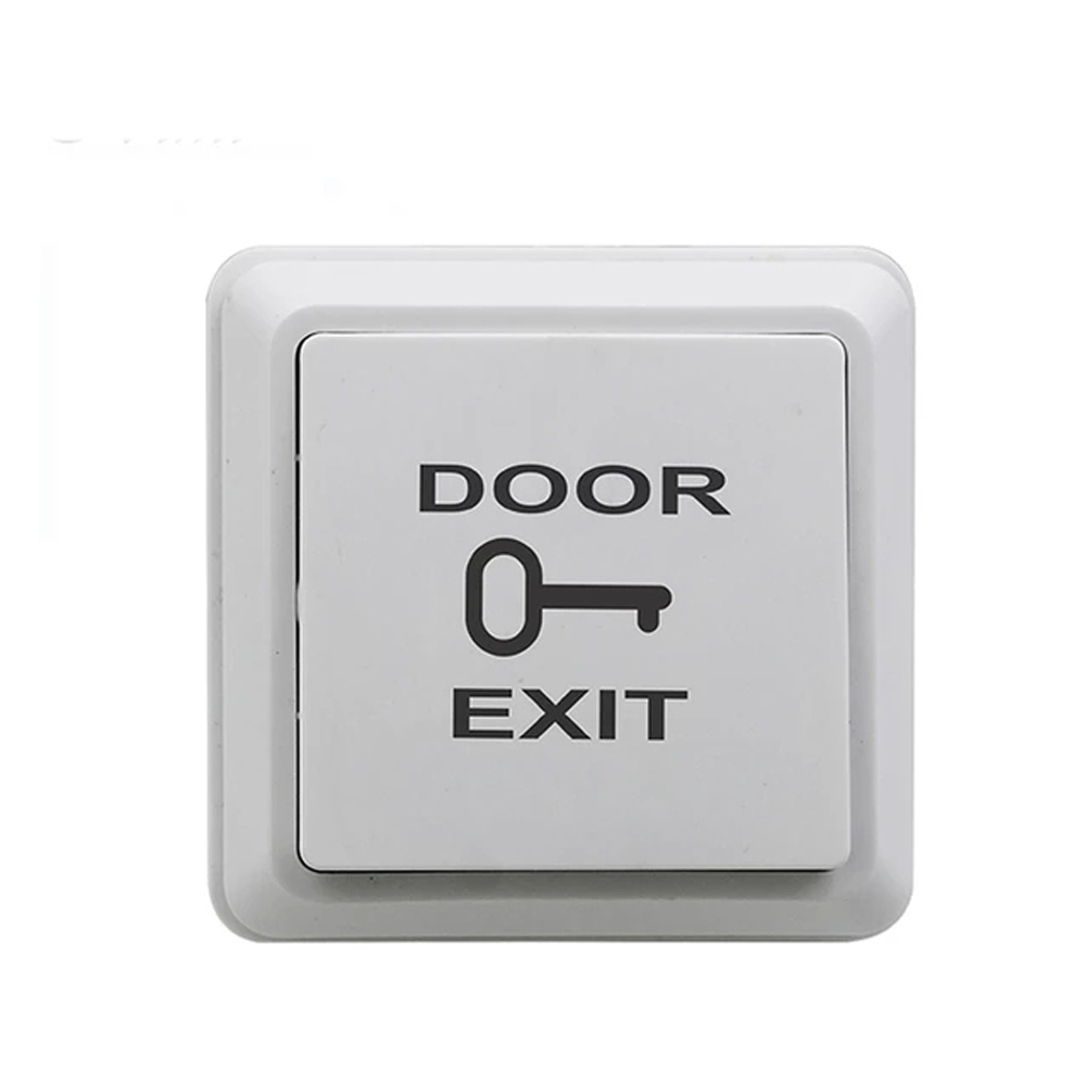 Surface Installing Fireproof Plastic Push Exit Button Door Exit button ...