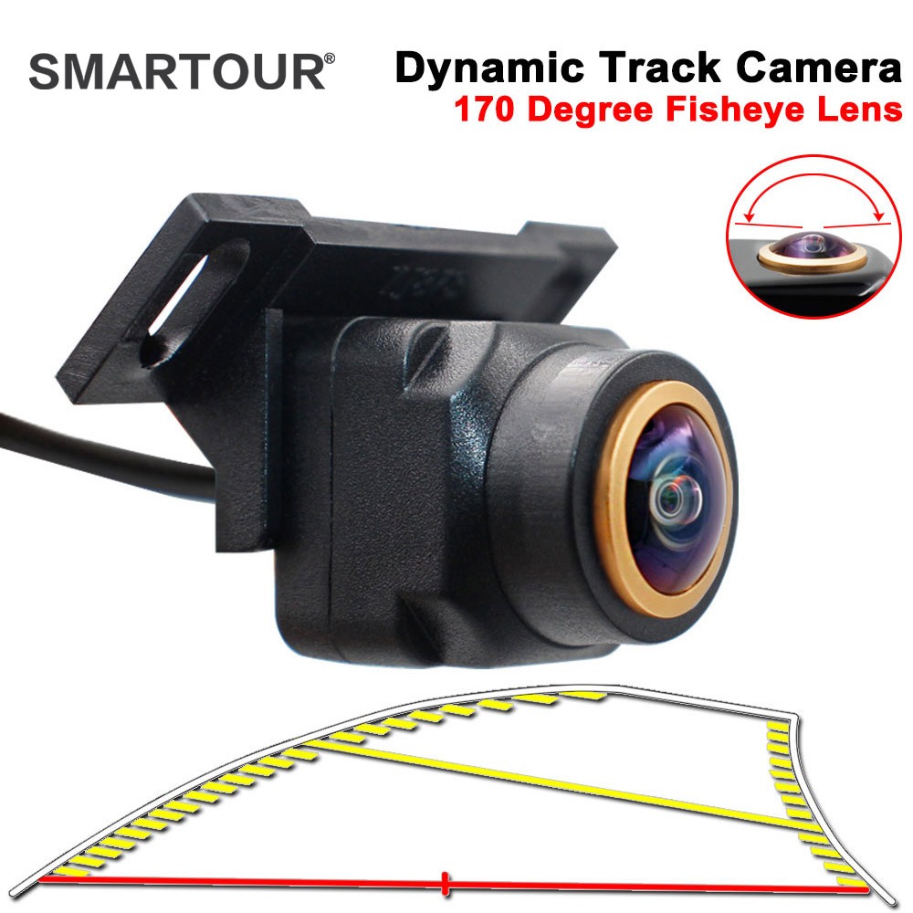 Smartour Intelligent Auto HD Car Backup Reverse Trajectory Camera ...