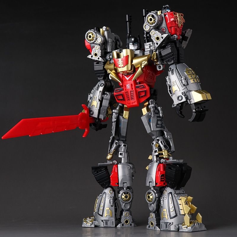 KKangT Genuine Black Rice Anime Super Transformers Metal Five ...