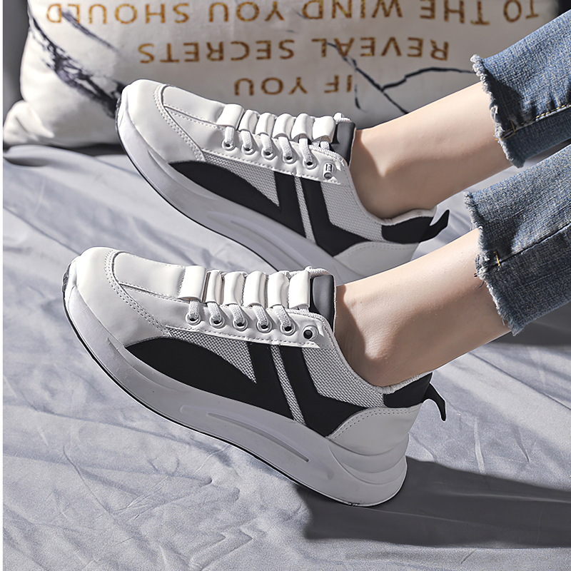 时尚女士鞋子 Fashion Women Casual Shoes Ladies Platform Sneakers Woman Sport 