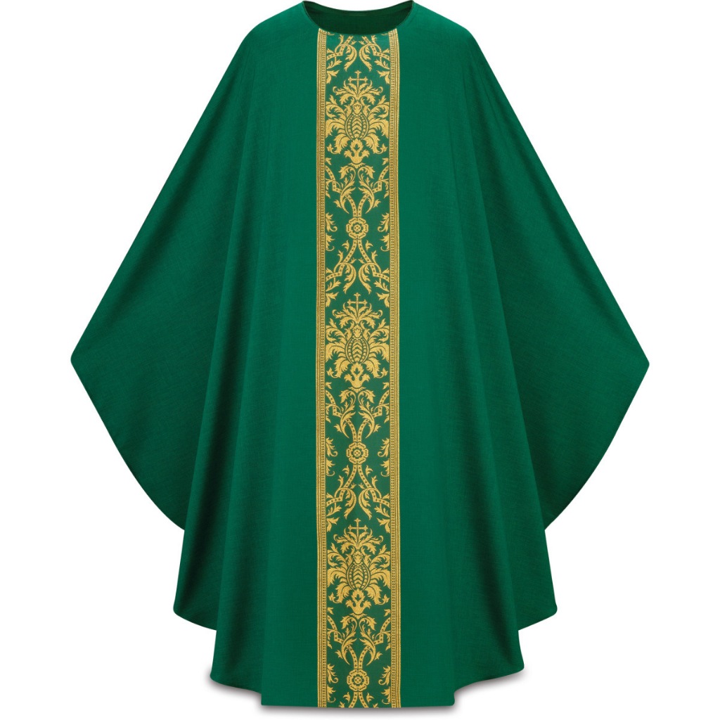 Catholic Church Chasuble Robe for Priest Pastor Cosplay Costume ...