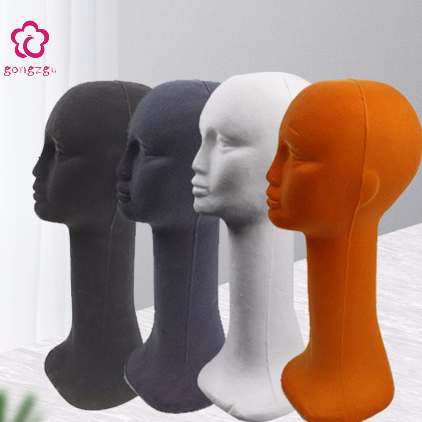 (gongzgu) Wig Mannequin Head Headphone Display Mannequin Head Mannequin