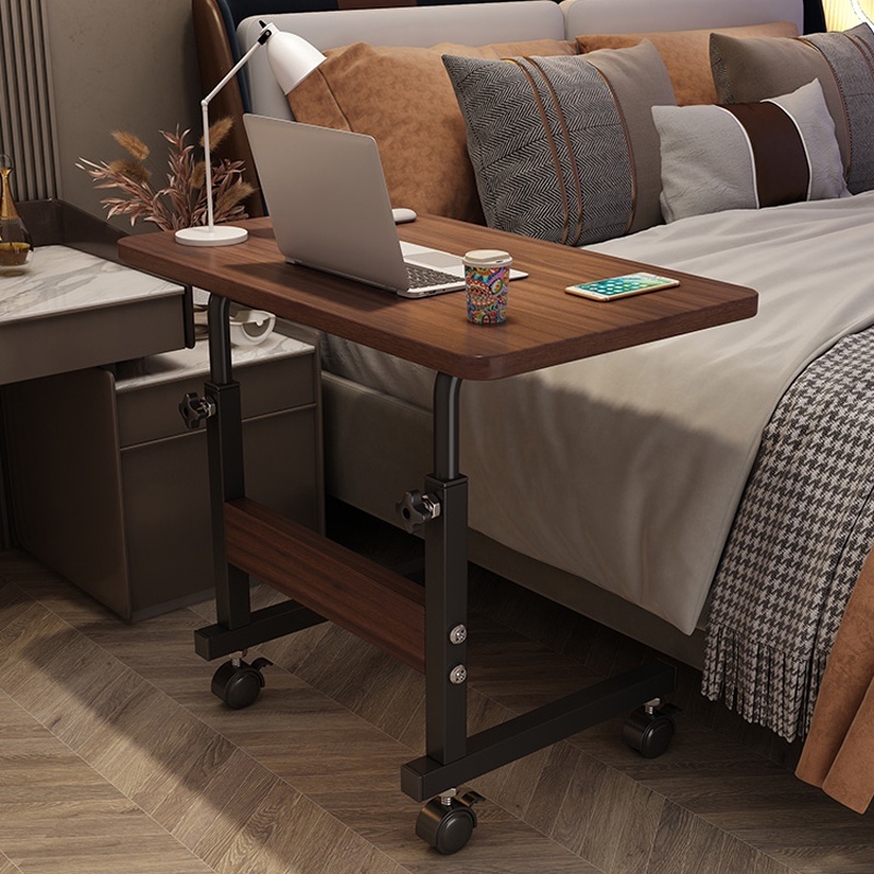 【Malaysia 24hours ships】Bed elderly eating bedside table bed desk can ...