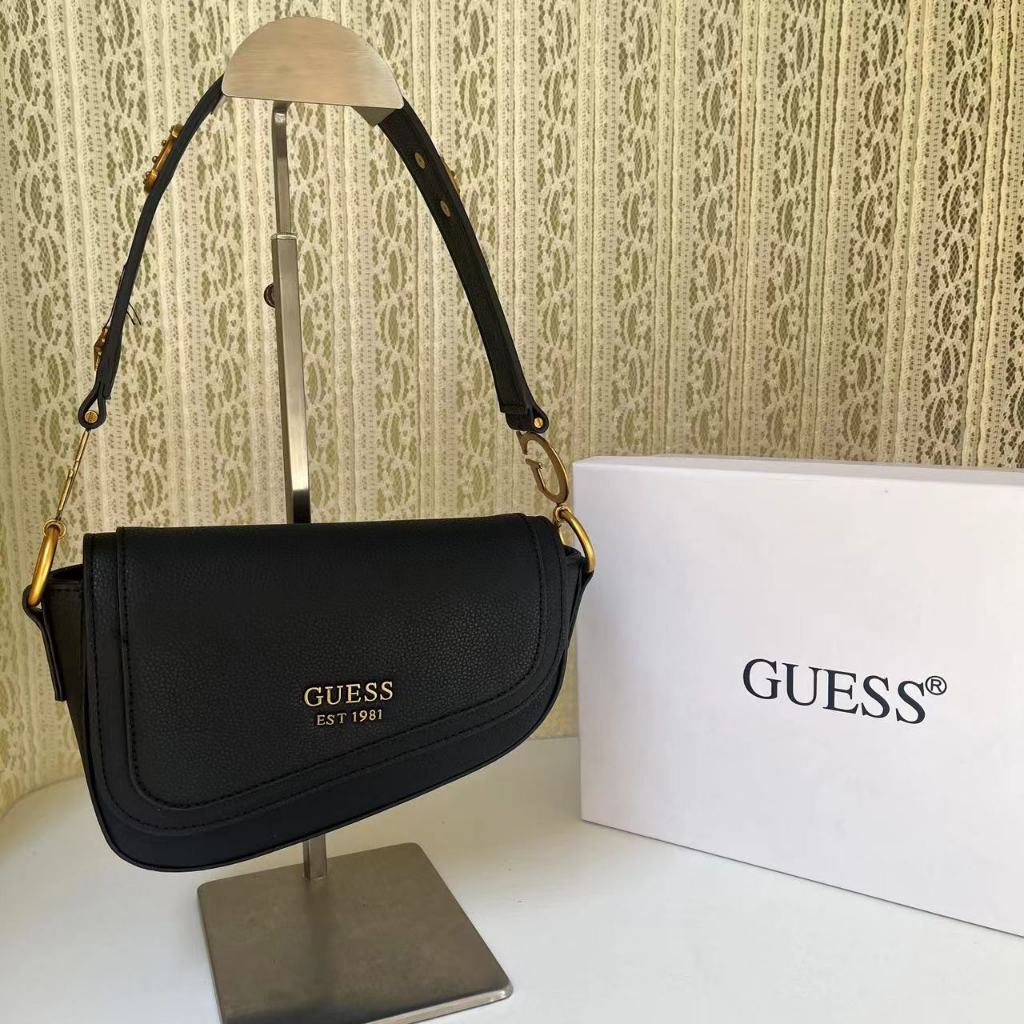 GUESS 2022 Fashion Saddle Bag Armpit Bag Ladies Shoulder Bag VB837620