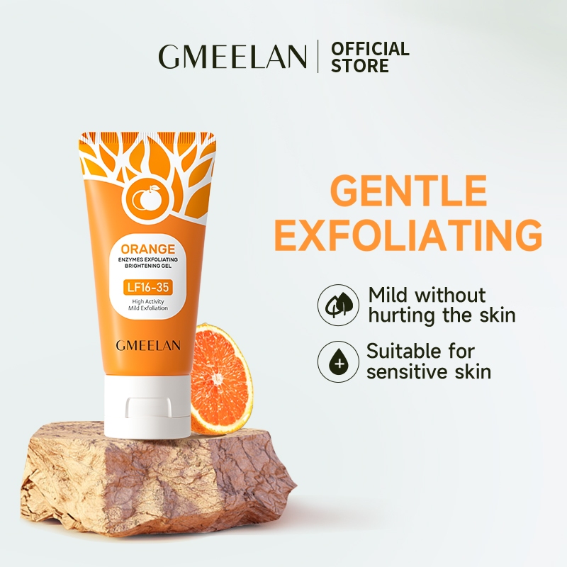 GMEELAN Orange Enzymes Exfoliating Brightening Gel Vitamin C Blood Orange  Exfoliates Face Scrub Body Scrub 50G | Shopee Malaysia