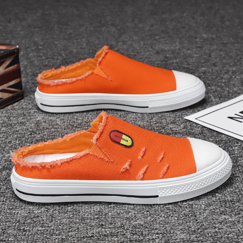 Raya Canvas men's shoes low gang summer breathable casual one foot ...