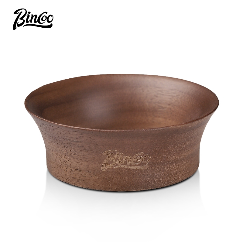 BINCOO Walnut Magnetic Coffee Powder Catcher Coffee Machine Handle Anti ...