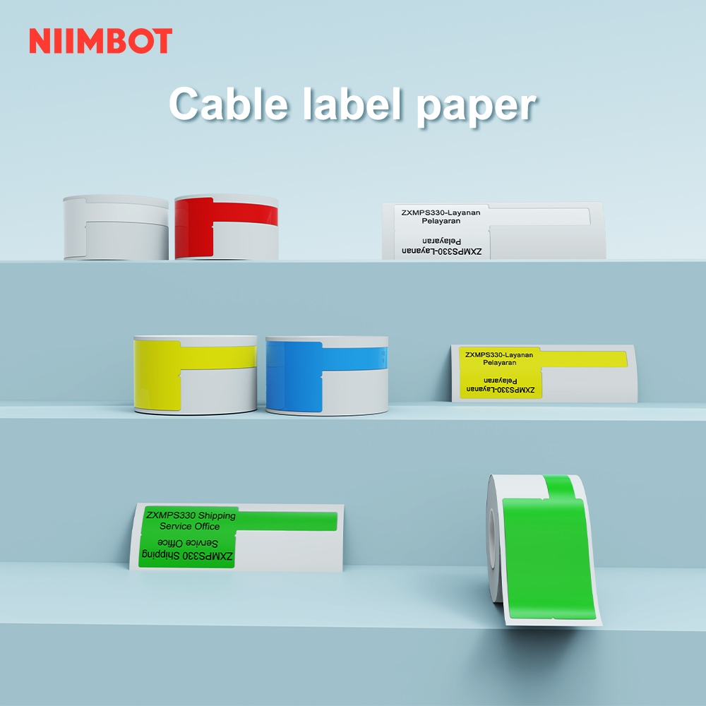 NIIMBOT B21/B3S/B1 Wire And Cable Label Paper Communication Network ...