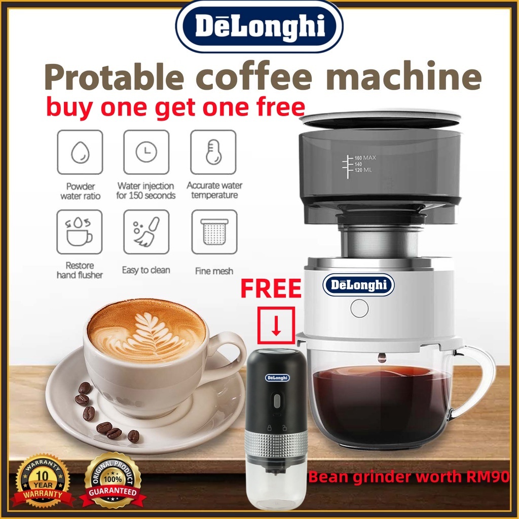 [Malaysian ready stock] De'Longhi*100 authentic (10year warranty) mini convenient electric
