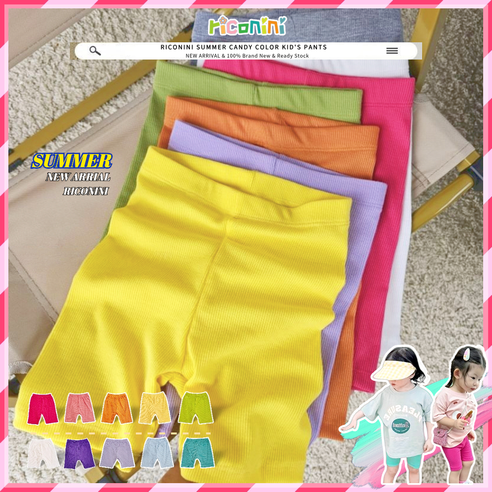 Riconini lagging baby girl 1-6Y Fifth Pants Children Baby Shorts Shark ...