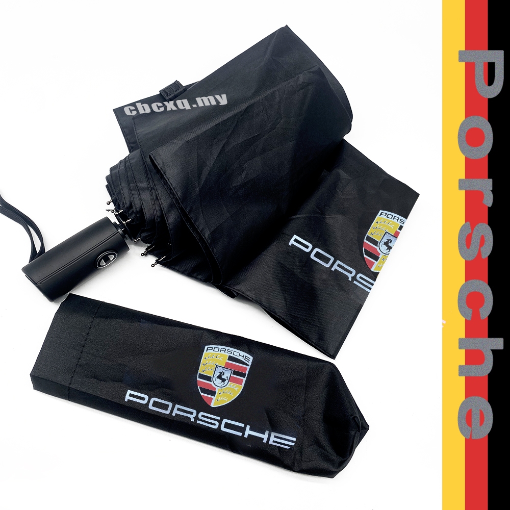 KUNIO Custodia portachiavi adatta per Porsche Macan Panamera 918 911 981 991 Boxster Cayenne Cayman custodia ABS portachiavi chiave auto custodia cover 3 tasti blu