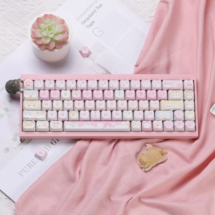 Meow Team Mao Profile Keycaps Set | Shopee Malaysia