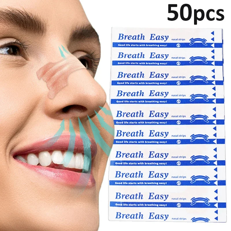 Breath Easy Anti-snoring Patch Nasal Strips Good Sleeping Stop Snoring ...