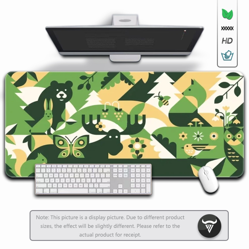 MAY FLOWER Large Gaming Mouse Pad, Full Keyboard Mat, Long - View #11