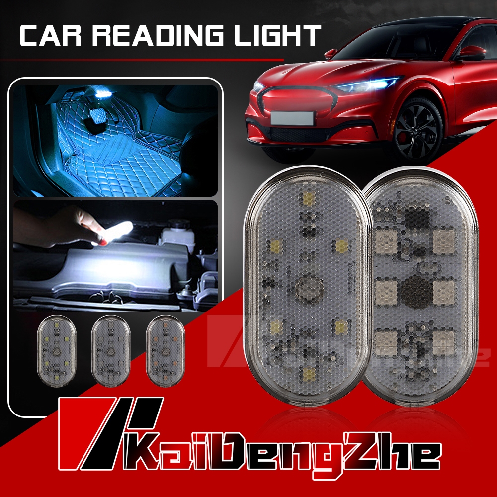 1 Piece Wireless Mini Car Light LED Touch Light Car Interior Light Roof ...