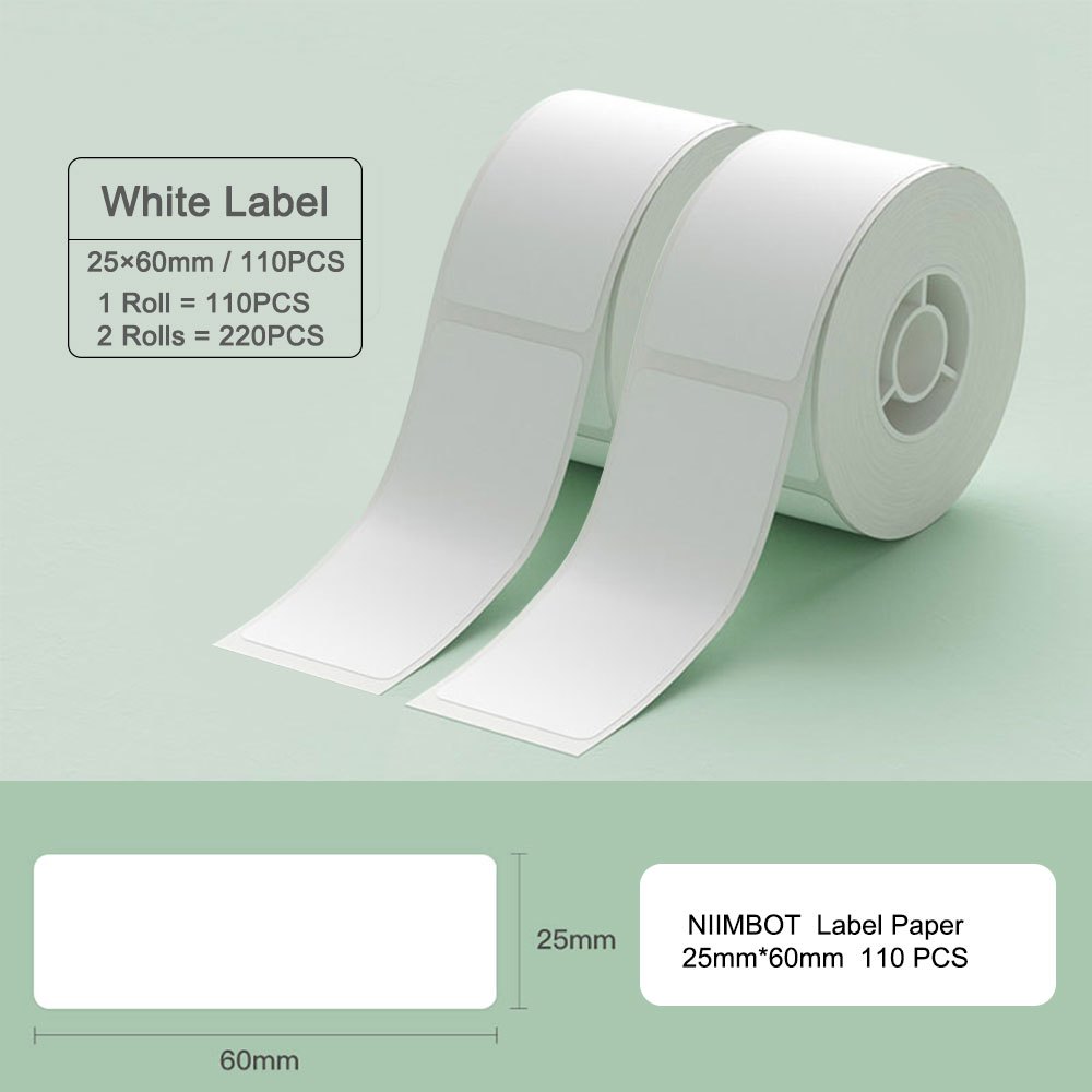 New NIIMBOT D101 Label Printer Wireless Bluetooth Thermal Label Tape ...