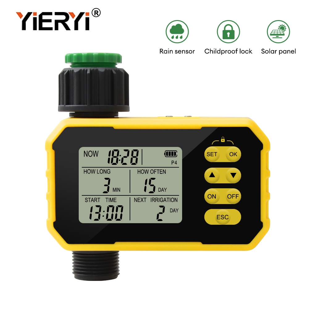 YIERYI Solar automatic watering device Intelligent drip irrigation ...