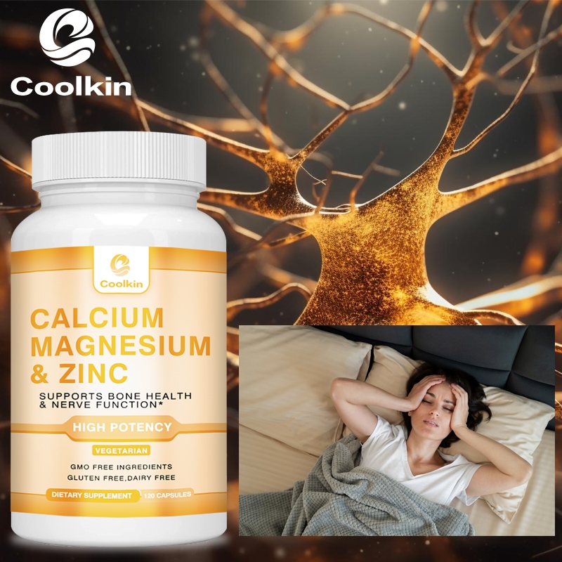 Coolkin CALCIUM MAGNESIUM & ZINC, Support Bone Health and Nerve