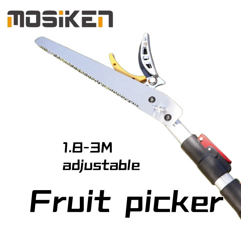 Fruit Picker With Pole Tree Branch Cutter Fruit-picking Scissors Height ...