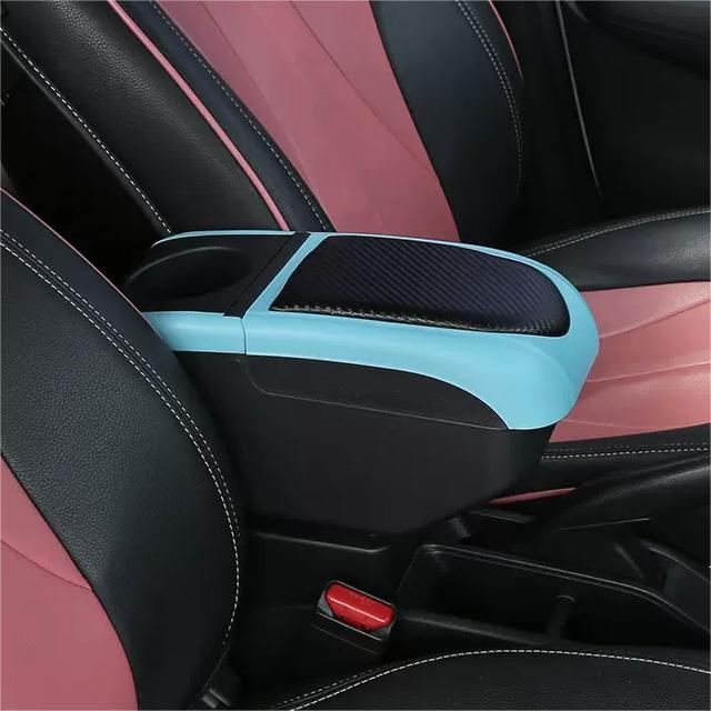 Car Honda Fit Jazz GK5 ArmRest Box Center Console Storage Elbow Rest