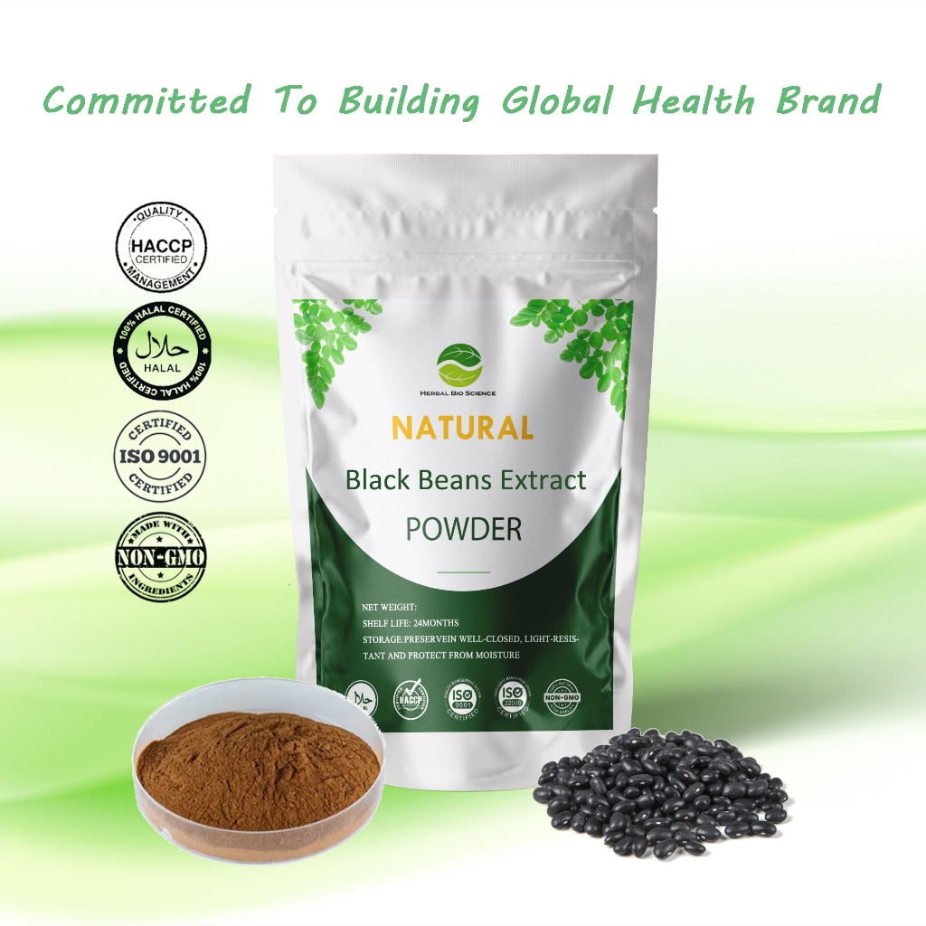 【Natural】Black Beans Extract Powder/DigestiveSoothing Tea/Improve cardiovascular healthKosher