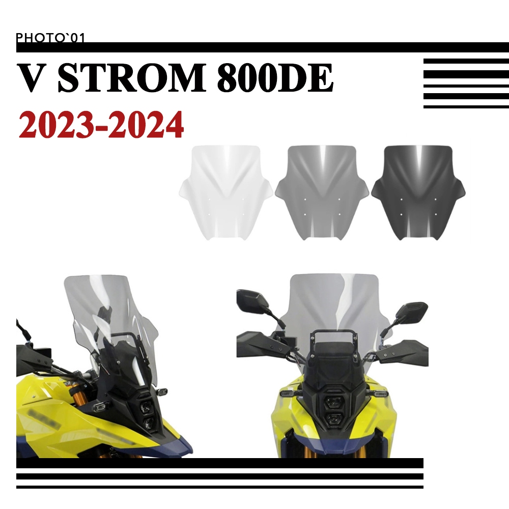 PSLER For SUZUKI V STROM 800DE VSTROM 800DE Windshield Visor Windscreen ...
