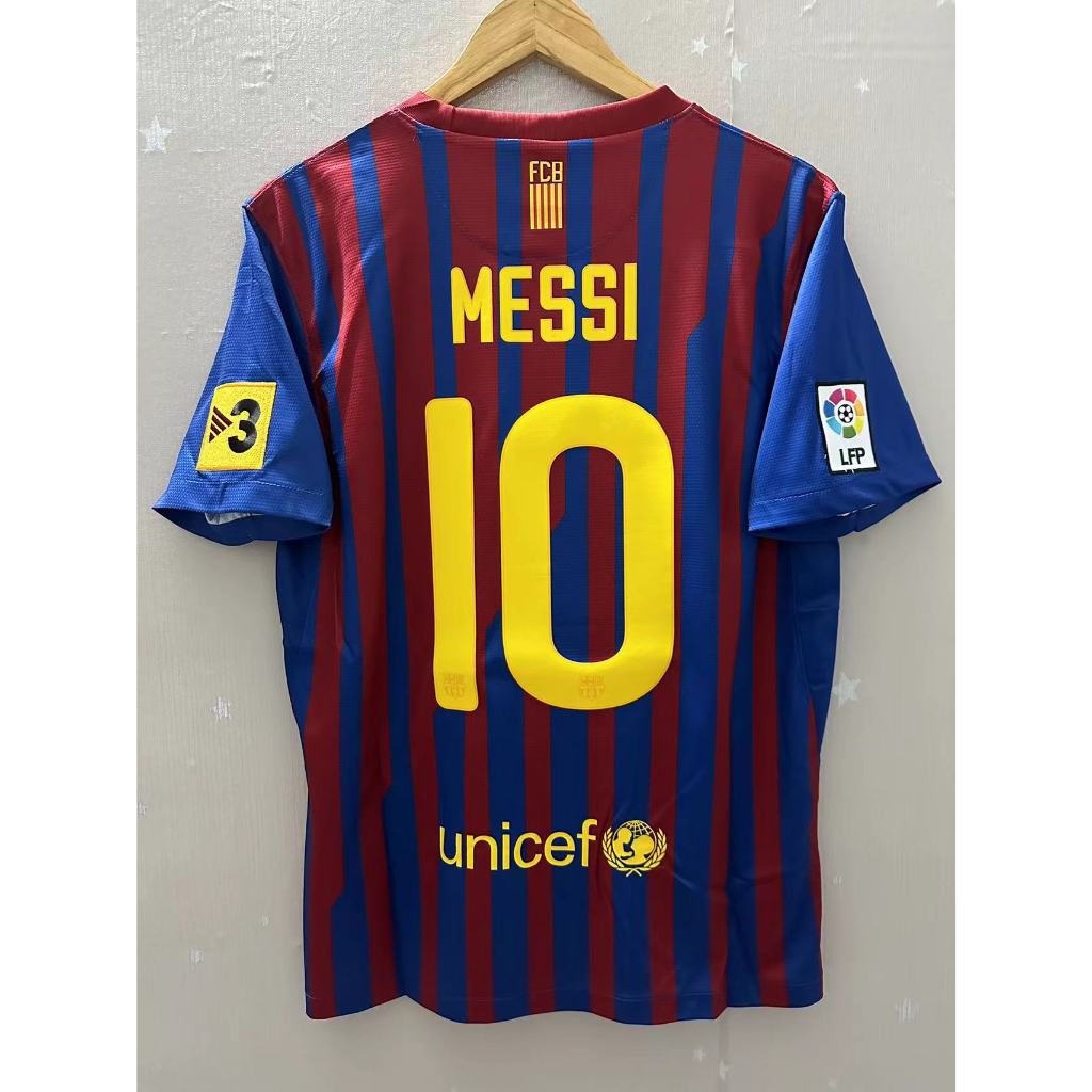 11-12 Barcelona Top Quality Home Retro Soccer Jersey custom T-shirt ...