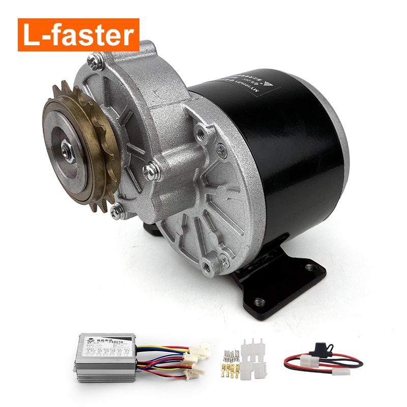 24V 36V 350W Electric Unitemotor MY1016Z3 Using 16T Flywheel Gear Brush ...