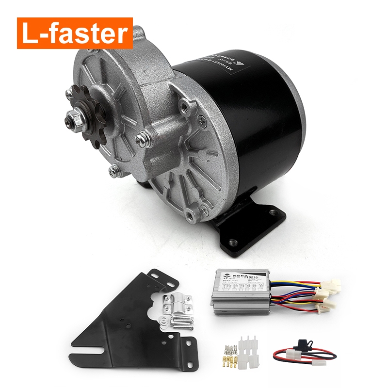 24V 36V 350W Electric Unitemotor MY1016Z3 Using 16T Flywheel Gear Brush ...