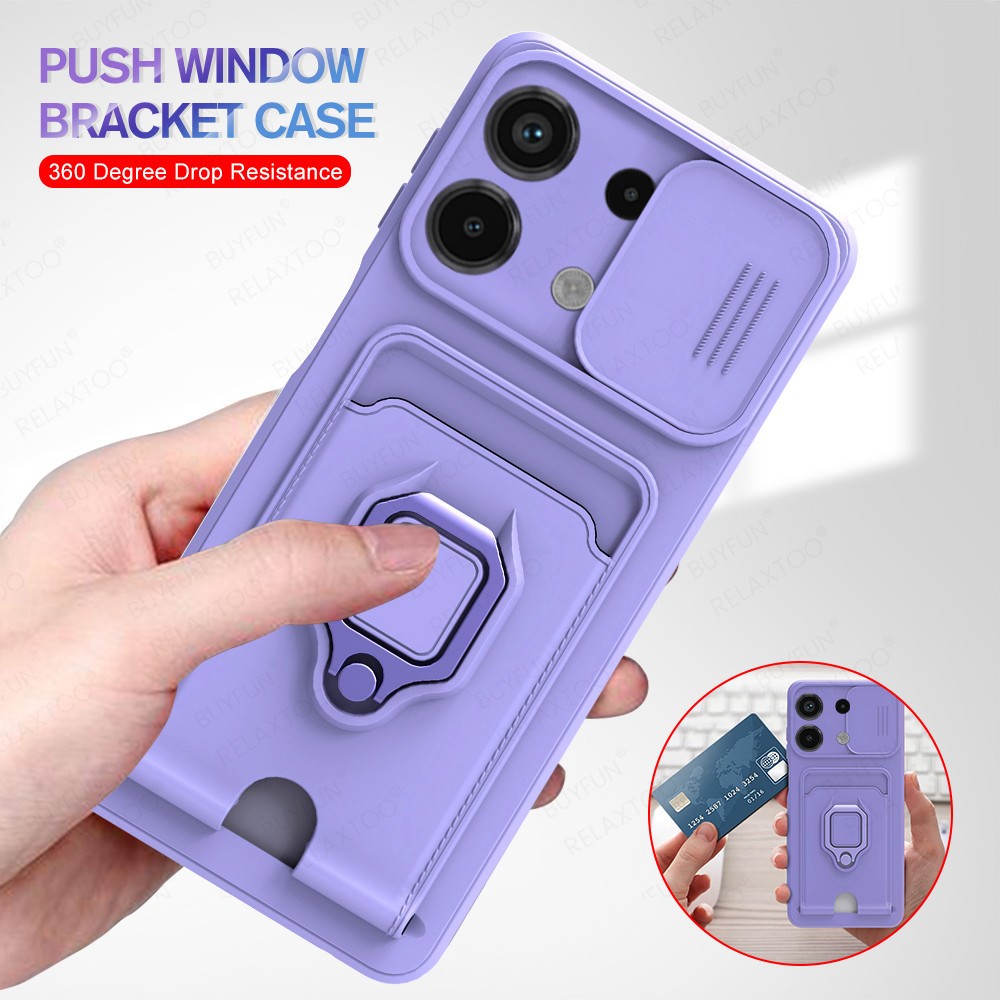 Push Camera Protector Soft Silicon Cover For Xiaomi Redmi Note 13 Pro ...