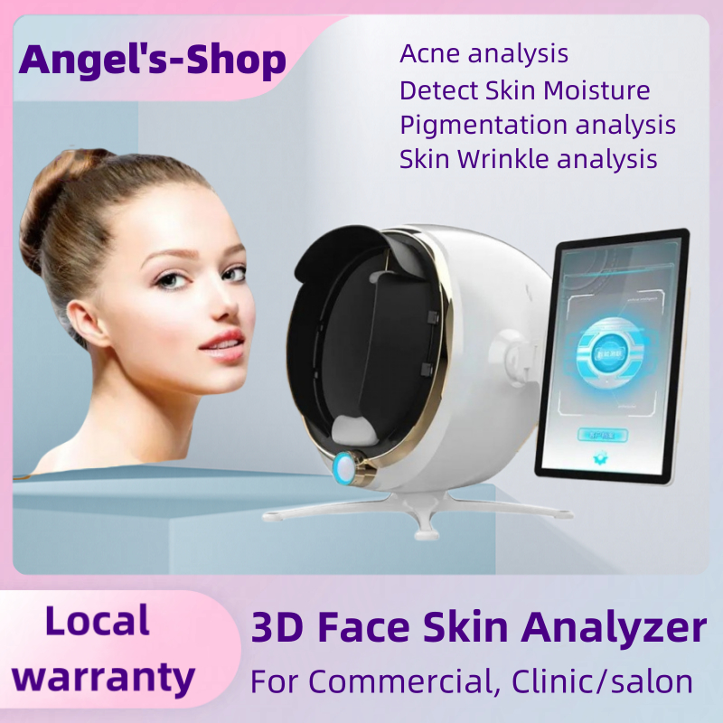 Skin Analyzer Bitmoji Max Ai Smart 3d Detector 8 Spectrum Digital Deep Facial Skin Analyzer