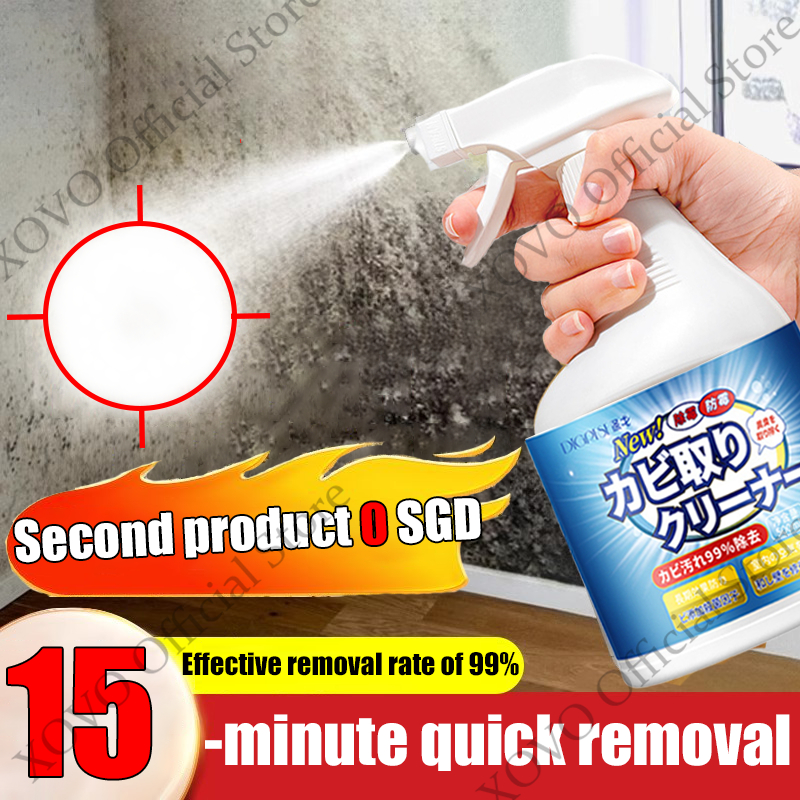 Wall Mold Remover Spray 500ml Kitchen Bathroom Wall Mold Wall Mildew ...