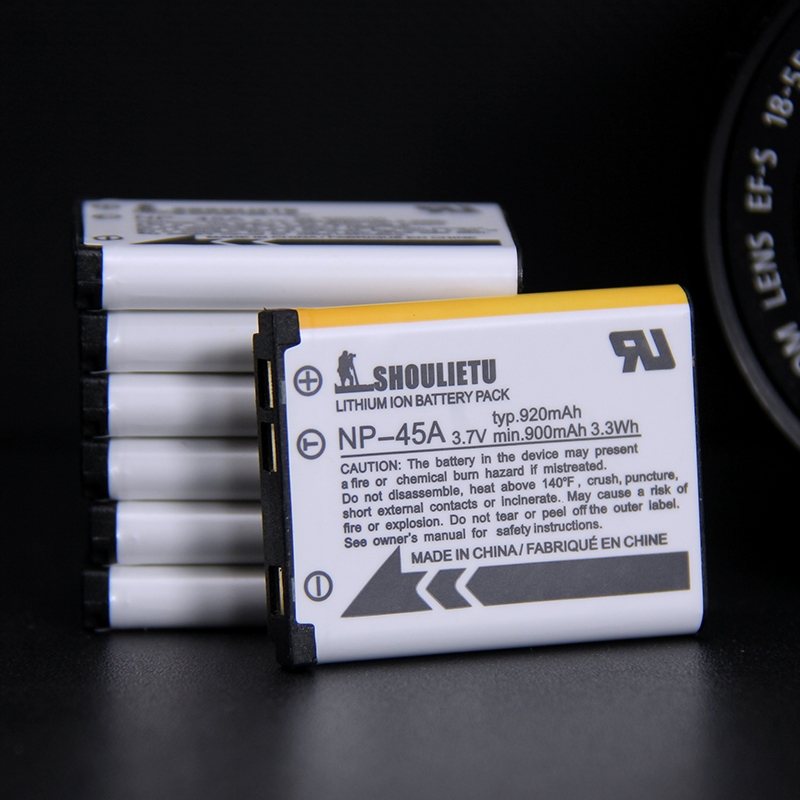 Batteria Compatibile Fujifilm NP-45 / NP-45A / NP-45B – 660mAh, 3.7V, Li-ion – Per FinePix JV, JX, Z Series