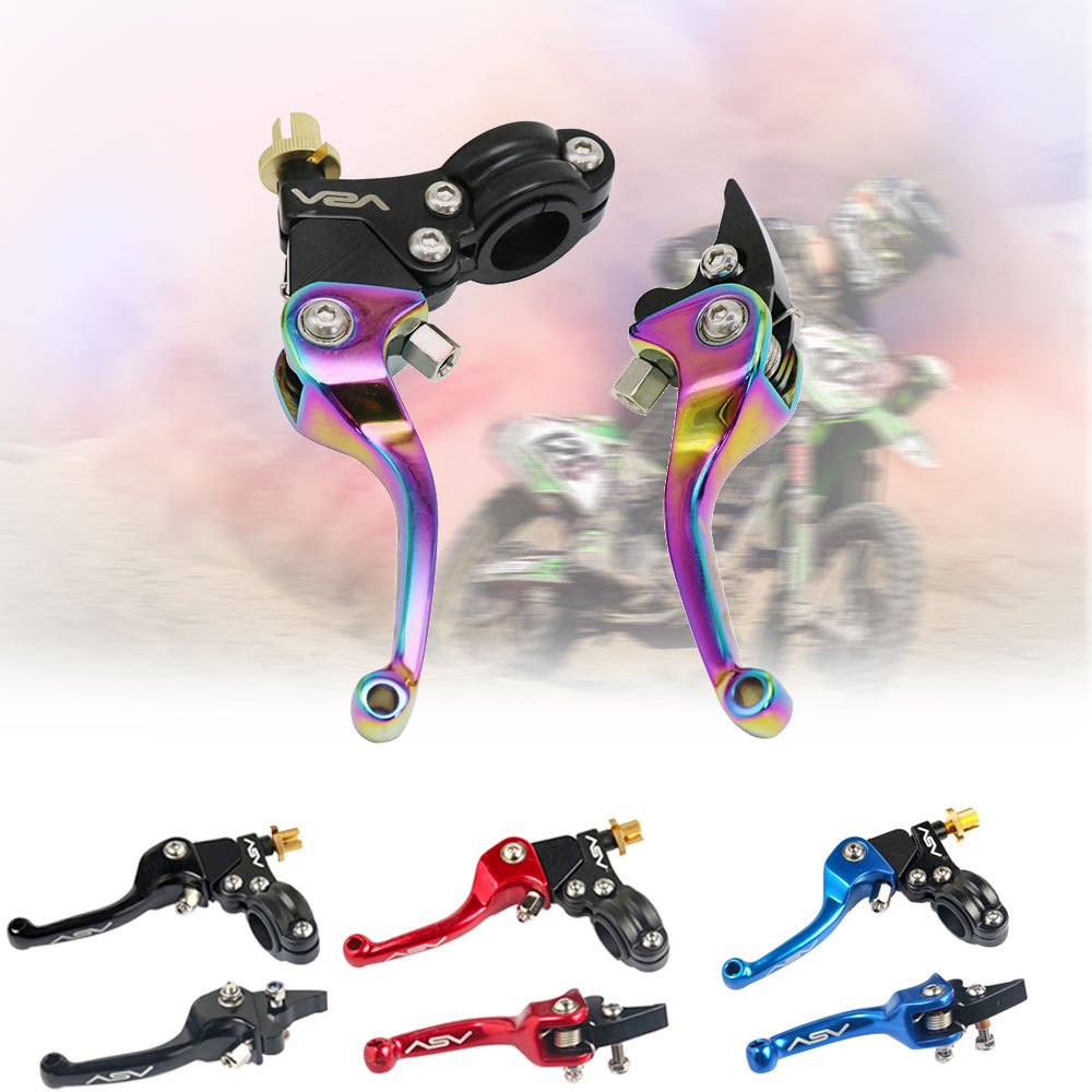 Drz400sm Parts ASV F4 Series Brake & Clutch Lever Pair – Black