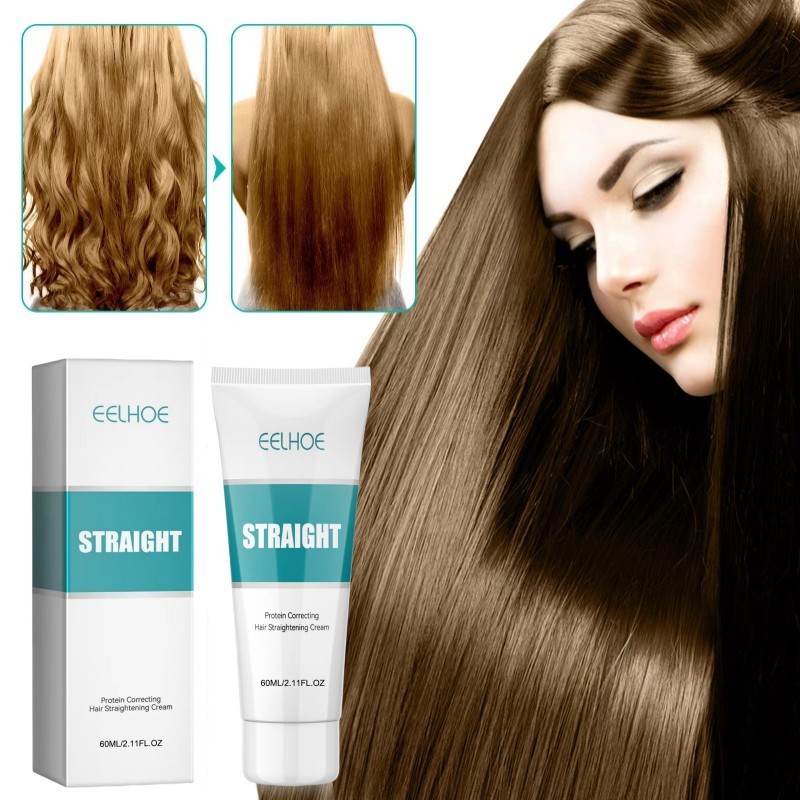 Permanent Hair Straightener Cream 直發膏 Rebonding Straight Hair relaxing