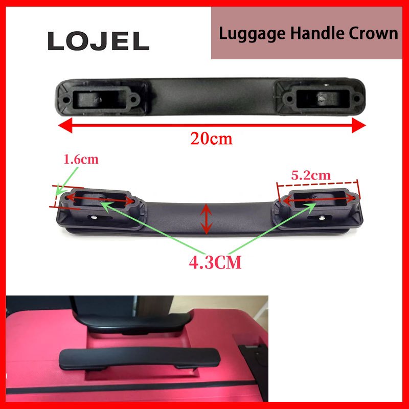 FOR Lojel Crown Luggage Handle Accessories Replaceable Part lojel Roger