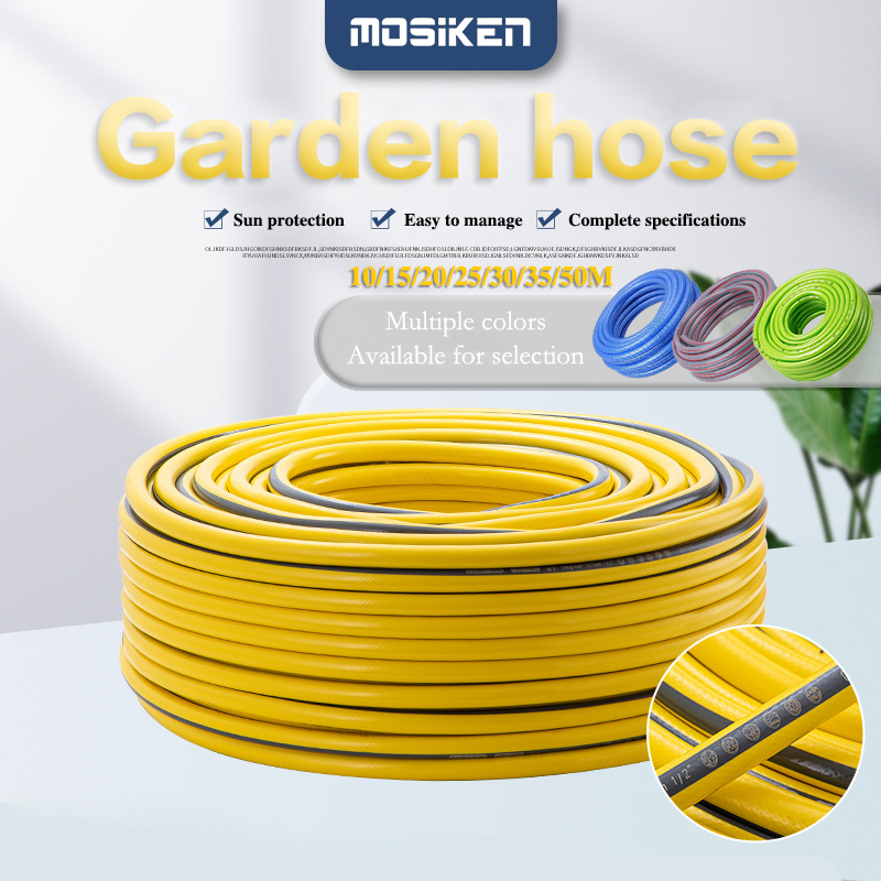 10-50M Garden Hose Hose Rubber Hose PVC Thickened Wear-Resistant Multi ...