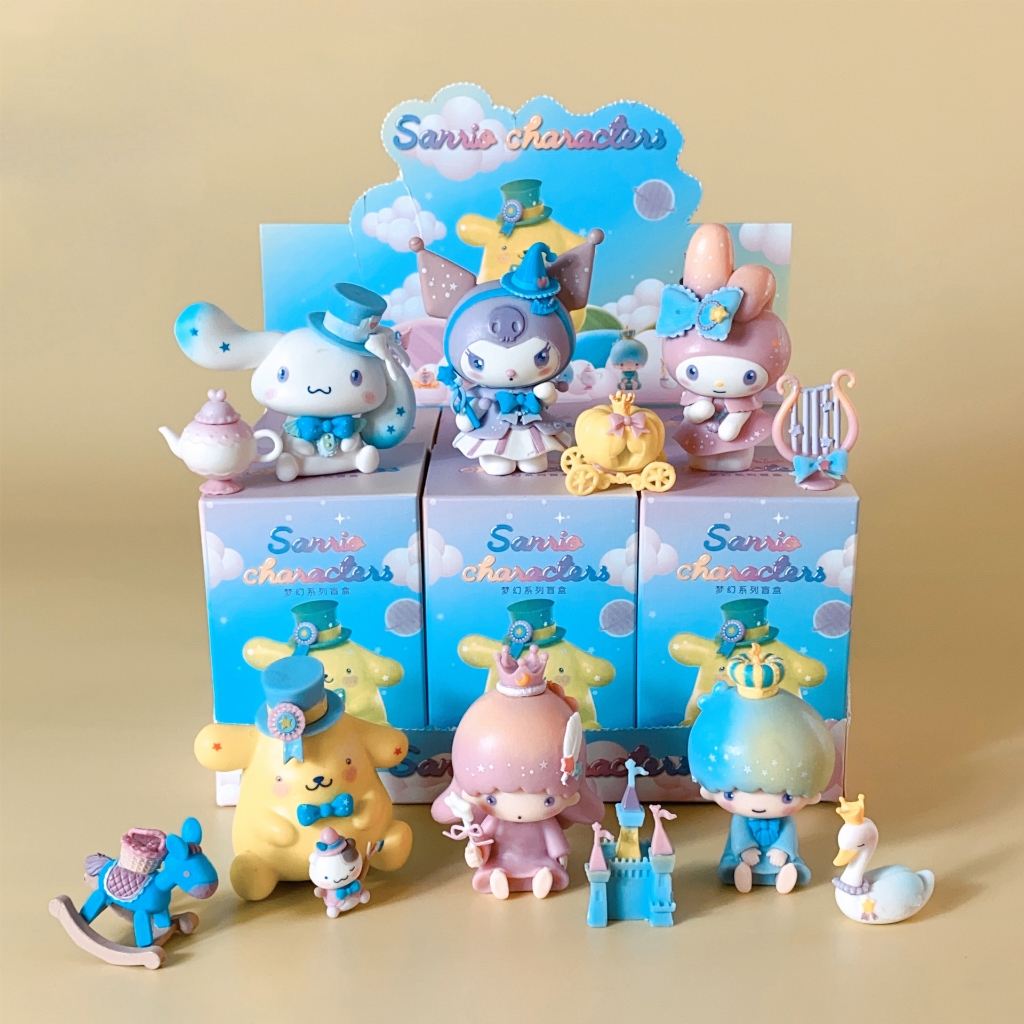 Melody blind box Kulomi around Sanrio hand egg twisting machine toy ...