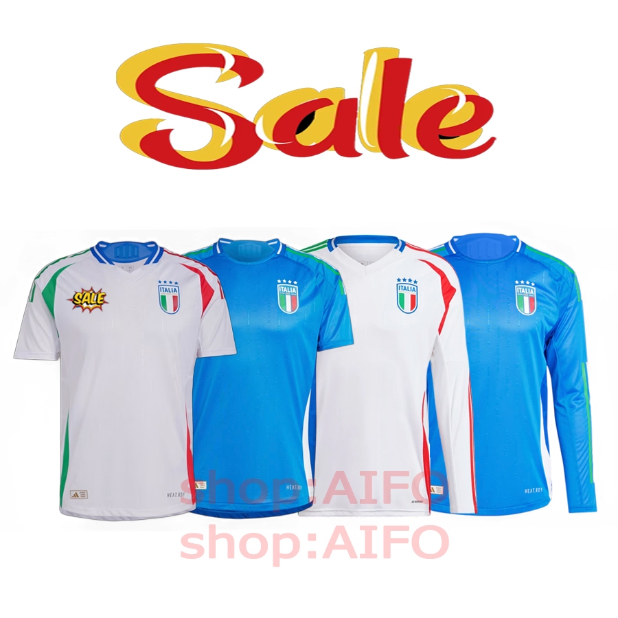 2024/25 UEFA Player Italy Version Home Away Jersey Soccer Football Men ...