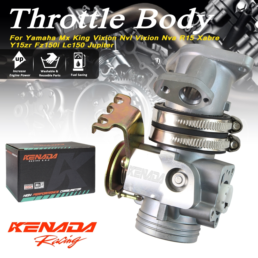 KENADA RACING THROTTLE BODY RACING Y15 Y15ZR 32MM 34MM 36MM 38MM ...